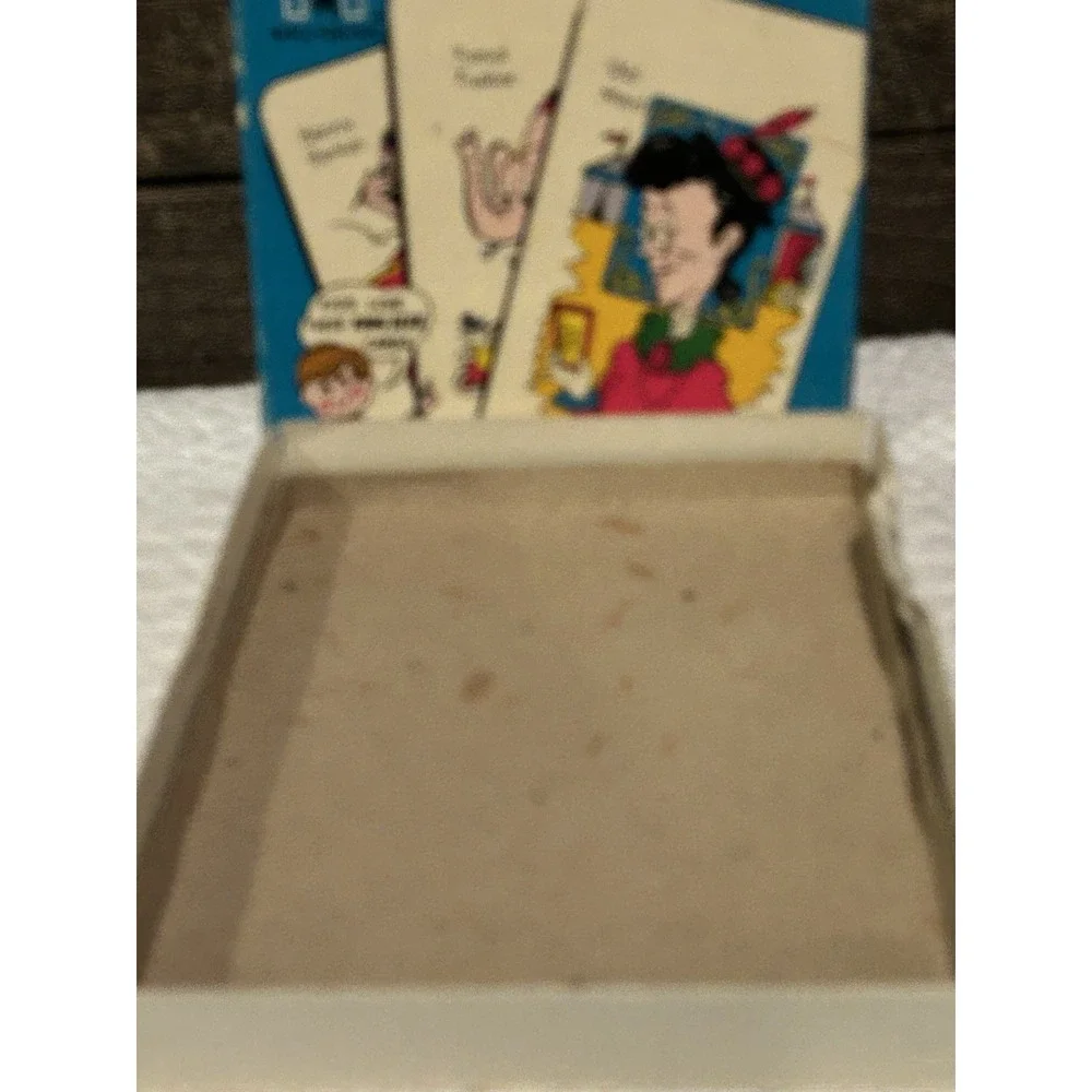 Vtg OLD MAID CIRCUS Card Game King‎ Size #3292 Edu-Cards 1973 100% All Matched